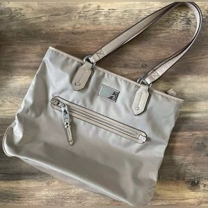 New! Dana Buchman Women's Beige Nylon Tote
